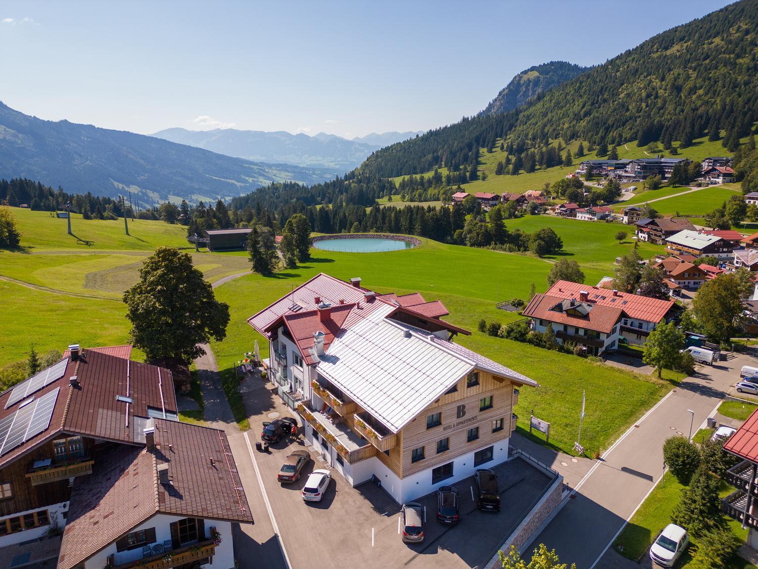 Bergzeit - Hotel & Appartements Oberjoch Exterior foto